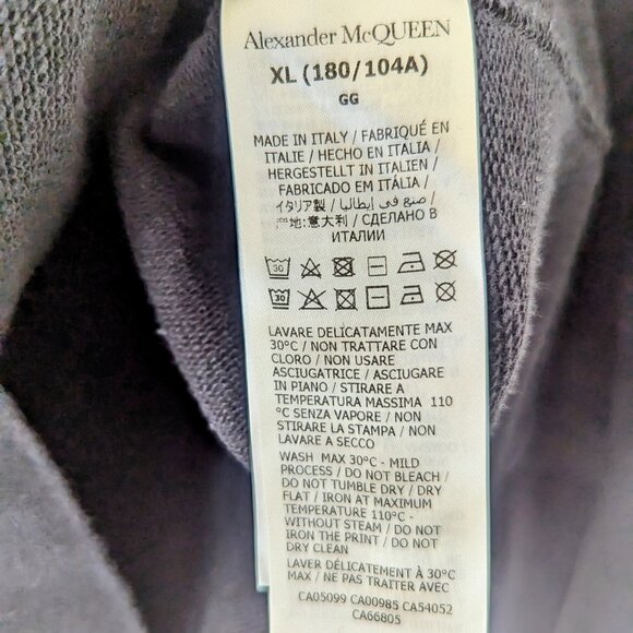 Alexander McQueen Graffiti Logo Hoodie - Picture 5 of 5